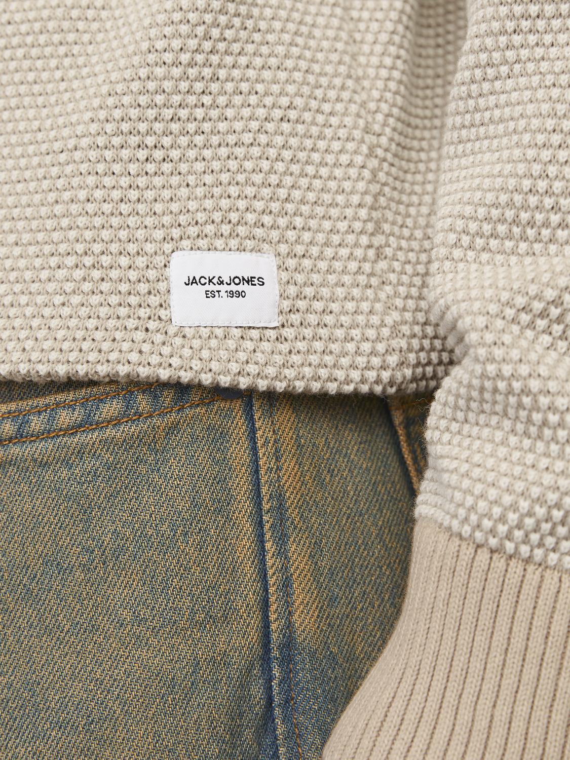 JJEGLOBE KNIT CREW NECK
